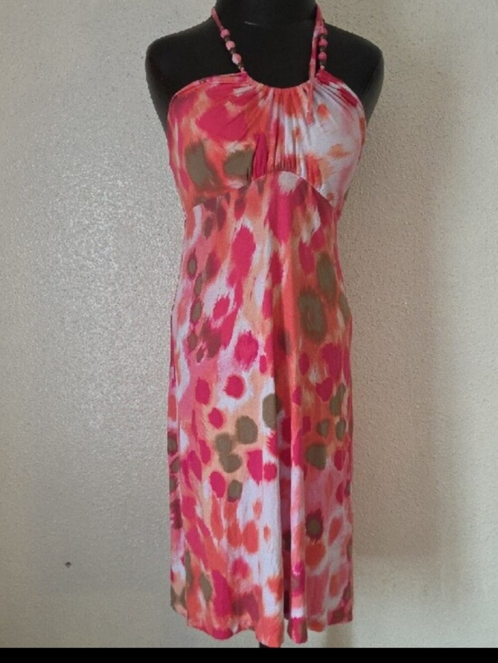 Tommy Bahama Pink Tie-Dye Maxi Dress